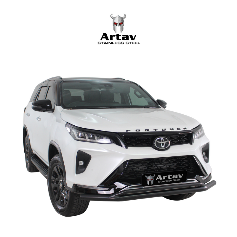 Artav | Toyota Fortuner Black Stainless Steel Front Styling Bar