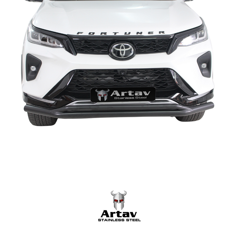 Artav | Toyota Fortuner Black Stainless Steel Front Styling Bar