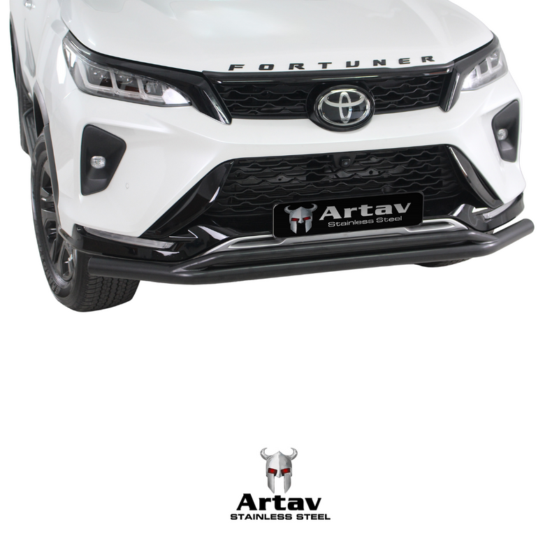 Artav | Toyota Fortuner Black Stainless Steel Front Styling Bar