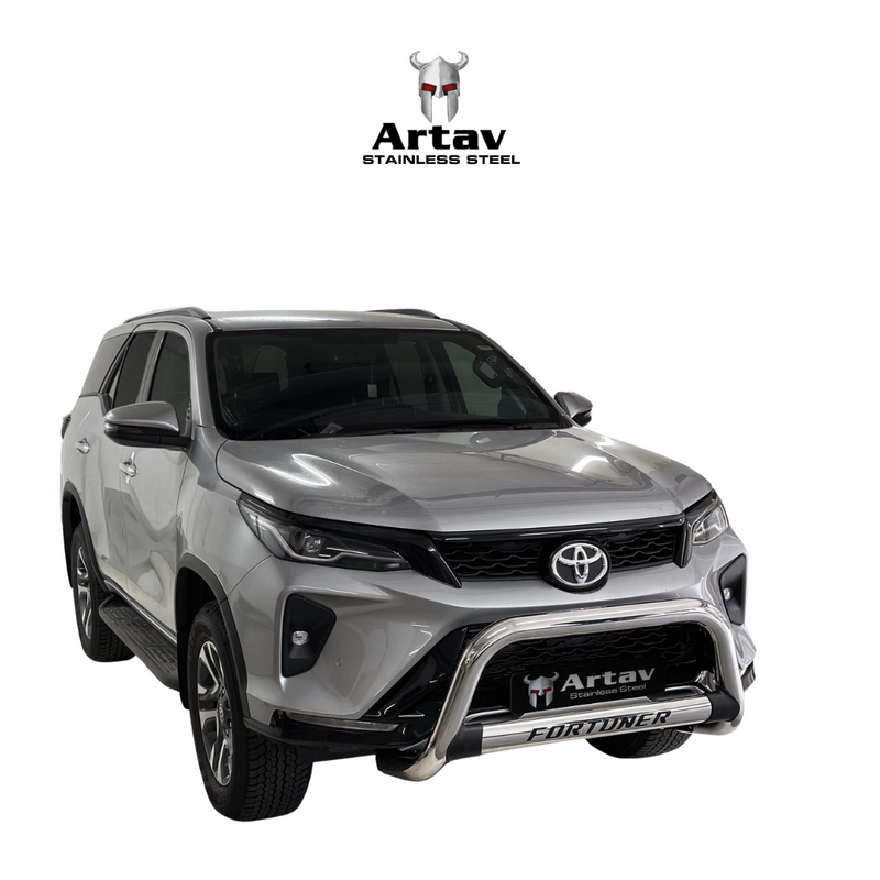 Artav | Toyota Fortuner Stainless Steel Nudge Bar - Fits Facelift VX Model 2023