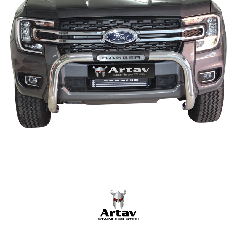 Artav | Ford Ranger Next Gen PDC Stainless Steel Nudge Bar