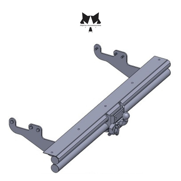 Brink | Hilux GD6 Double Tube Step Towbar 2016+