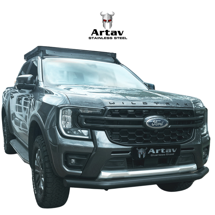 Artav | Ford Ranger Next Gen Front Styling Bar Single Tube Black