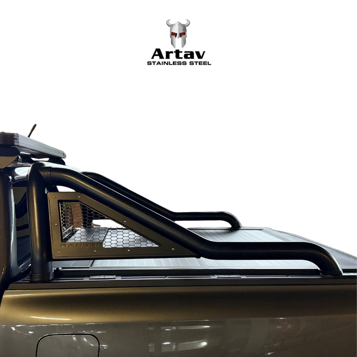 Artav | Ford Ranger Next Gen GLADIATOR Sports Bar Black - Double Cab Model Only