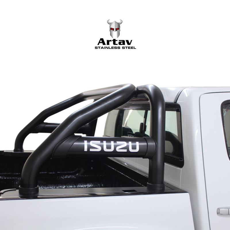 Artav | Isuzu DMAX Single Cab Black Sports Bar 2013 - 2021