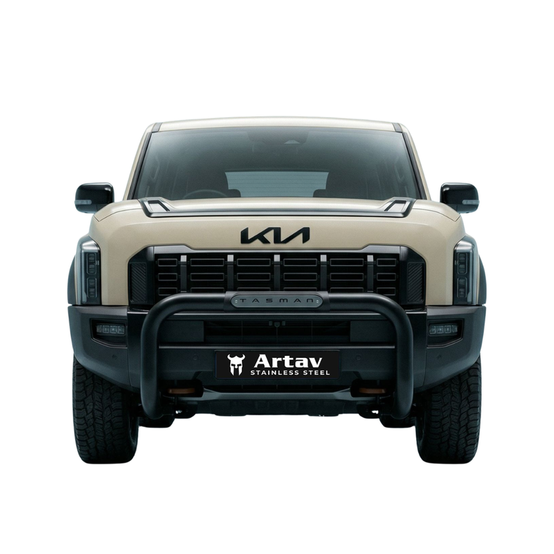 Artav | Kia Tasman 2026+ Black Nudge Bar