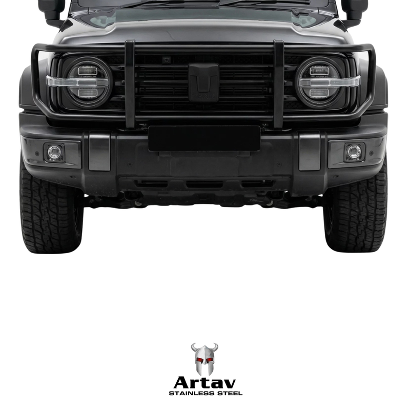 Artav | GWM Tank 300 Black Headlight Bumper Protector