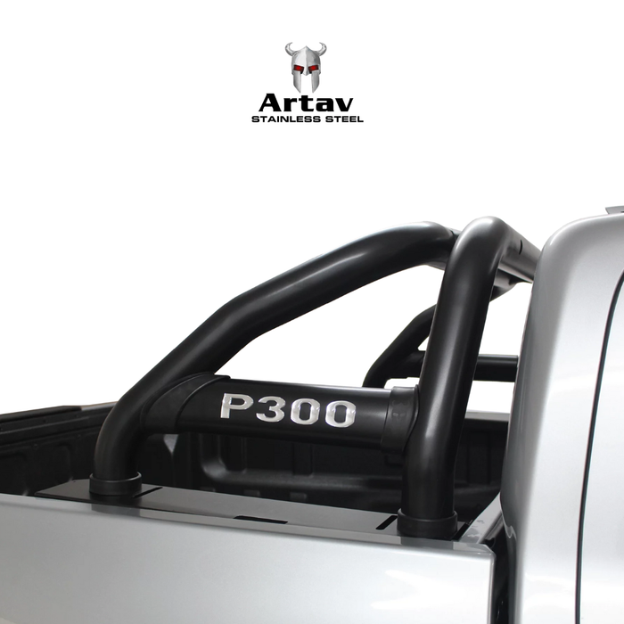 Artav | GWM P300 Sports Bar Double Cab Black (6 Bend Design)