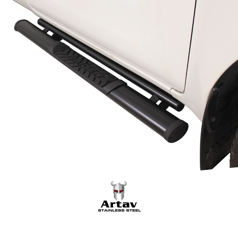 Artav | Toyota Hilux Side Steps Single Cab Black 2016+
