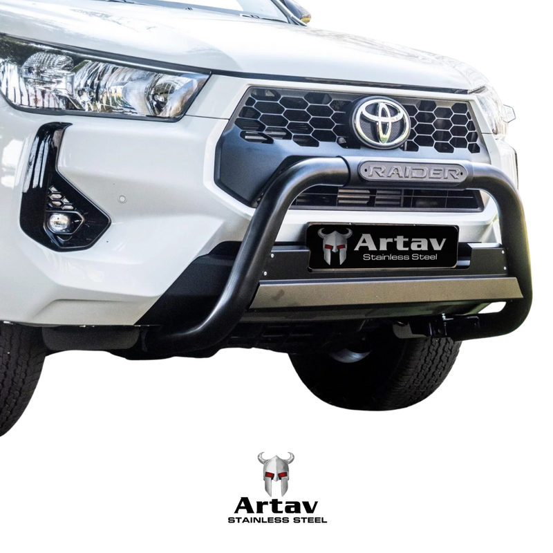Artav | Toyota Hilux RAIDER Honeycomb Nudge Bar Black