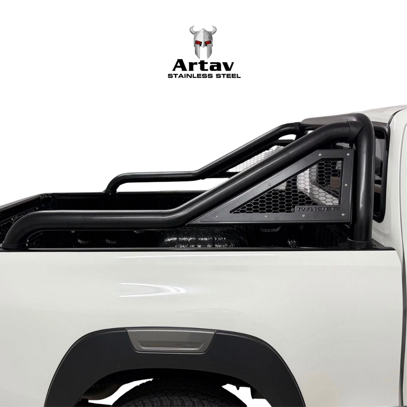 Artav | Toyota Hilux RAIDER Honeycomb Sports Bar Black