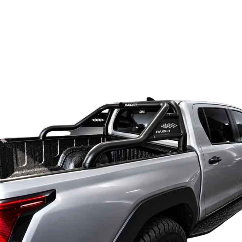 Artav | Toyota Hilux Travo 2026 D/C X/C Black Honeycomb Sweep Back Sports Bar