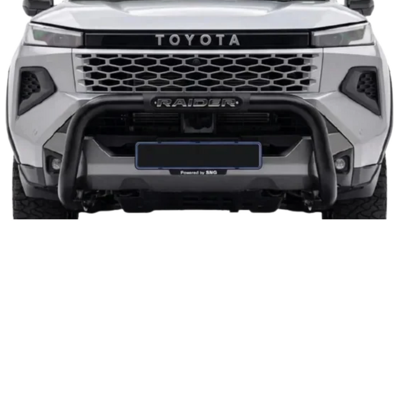Artav | Toyota Hilux Travo 2026 Black PDC Raider Nudge Bar