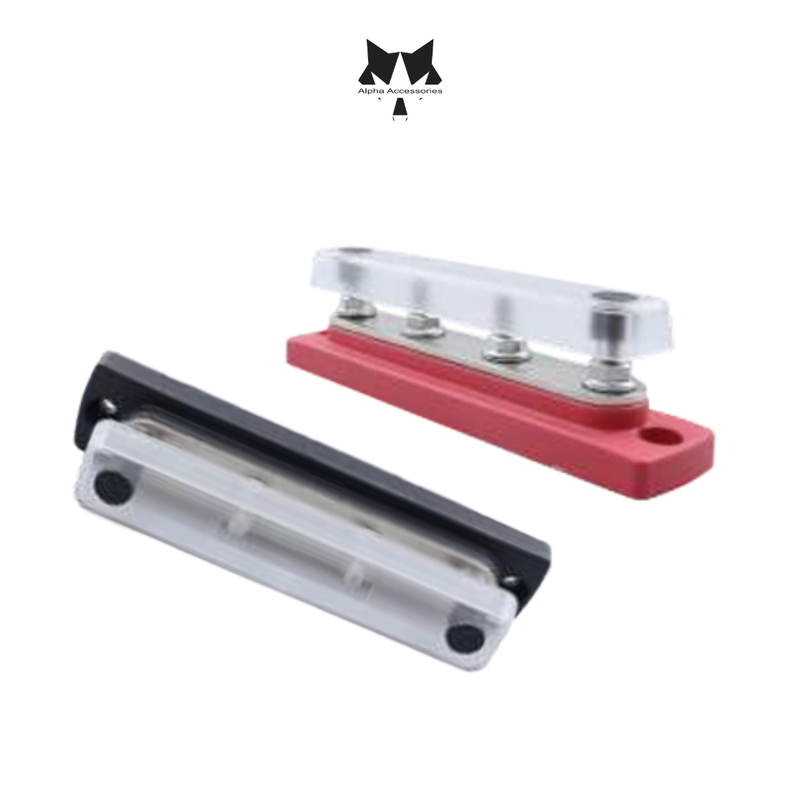 Lumeno | 4 Stud Distribution Block Bus Bar