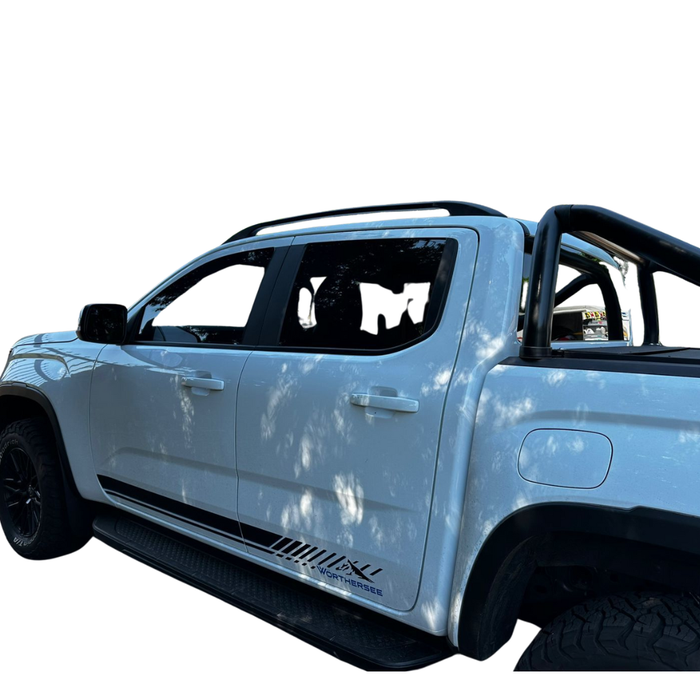 Black Roof Rails Suitable for Volkswagen Amarok 2023+