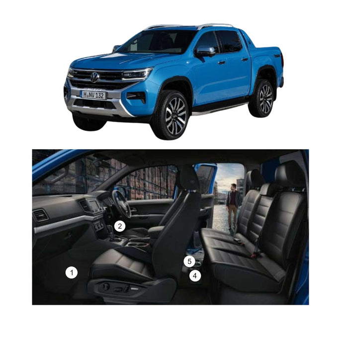 VW AMAROK 2023- PRESENT | REAR CENTRE MAT [4]