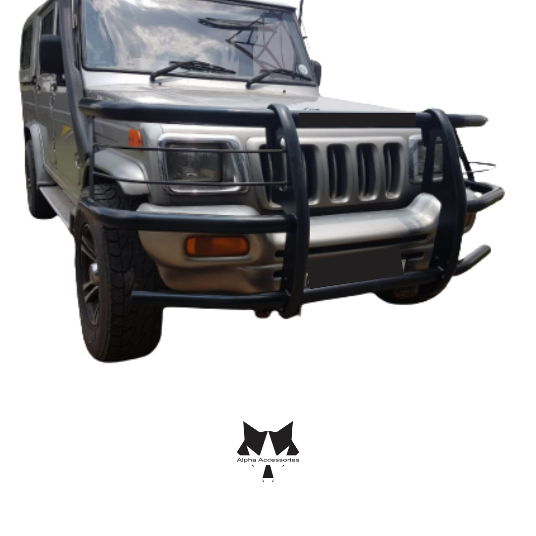 Mahindra Bolero Not Maxi Truck Bush Guard 2017 Alpha Accessories mahindra-bolero-not-maxi-truck-bush-guard-2017-alpha-accessories