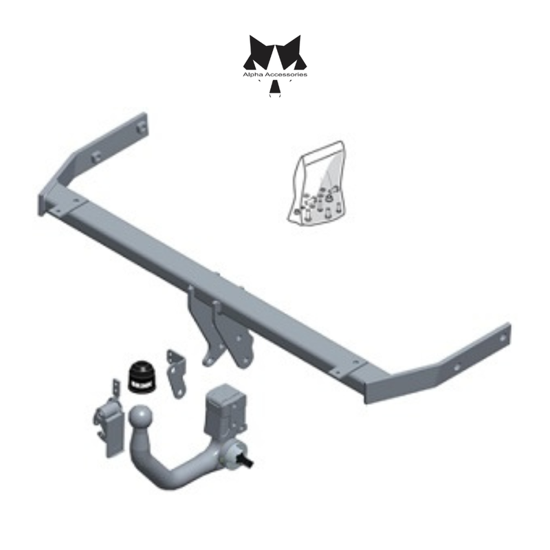 Brink | VW T-CROSS Under Bumper Detachable Towbar