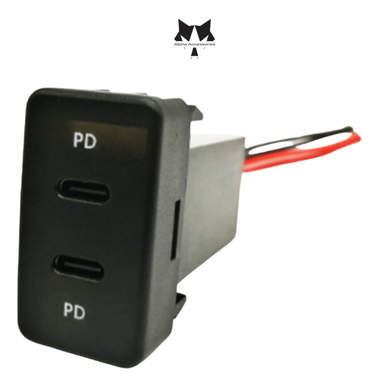 Lumeno | Dual C-Type Charger