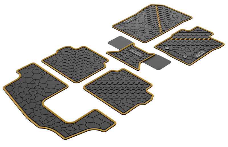 Next Gen Ford Everest Wildtrak Bundu Basher Interior Rubber Mats