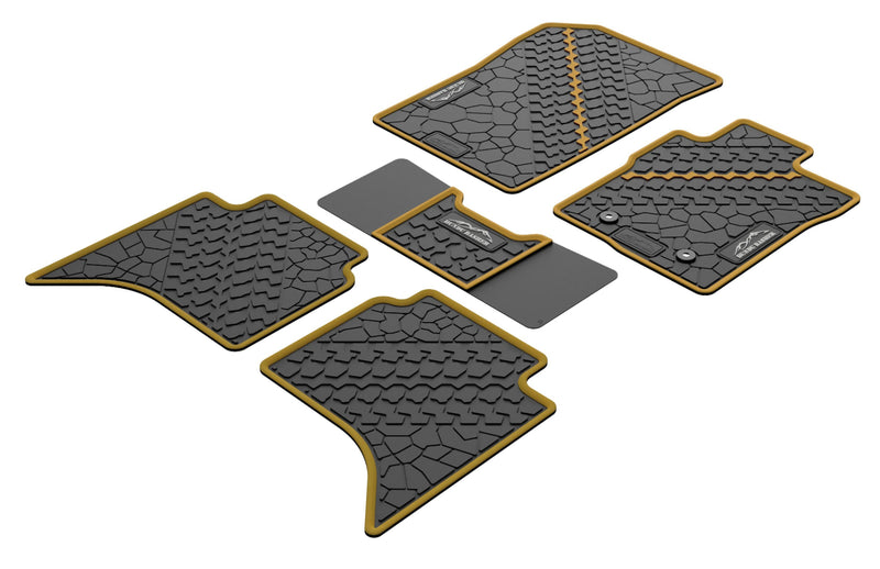 Next Gen Wildtrak Bundu Basher Interior Rubber Mats