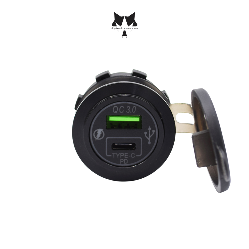 Lumeno | QC3 With C-Type Charger
