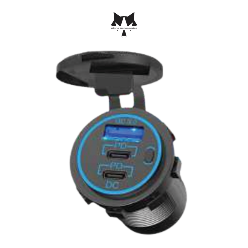 Lumeno | QC3 + C-Type Charger