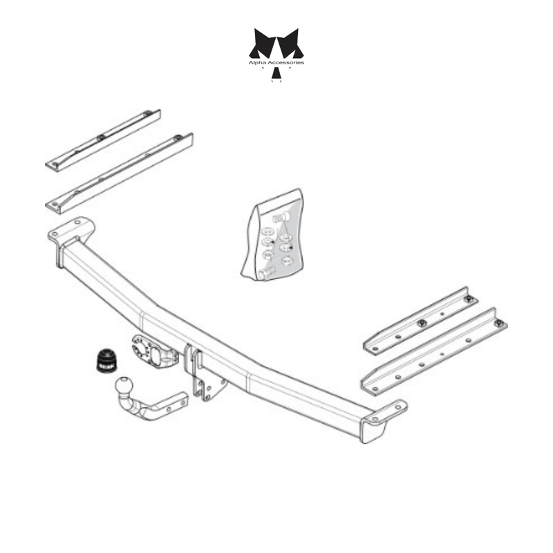 Brink | Chrysler Grand Voyager V (RT) 2007+ Towbar