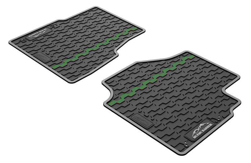 Land Rover Defender 90 Bundu Basher Interior Rubber Mats (Pre 2018)