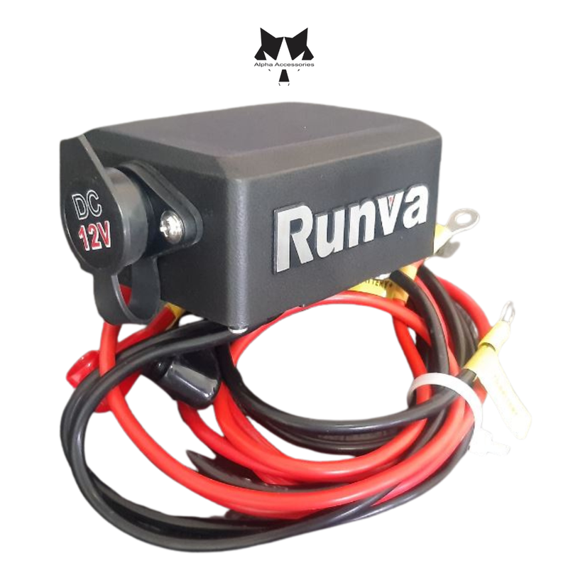 Runva | Control Box for Winch 3500/4500LBS 12V With Cables & Solenoid