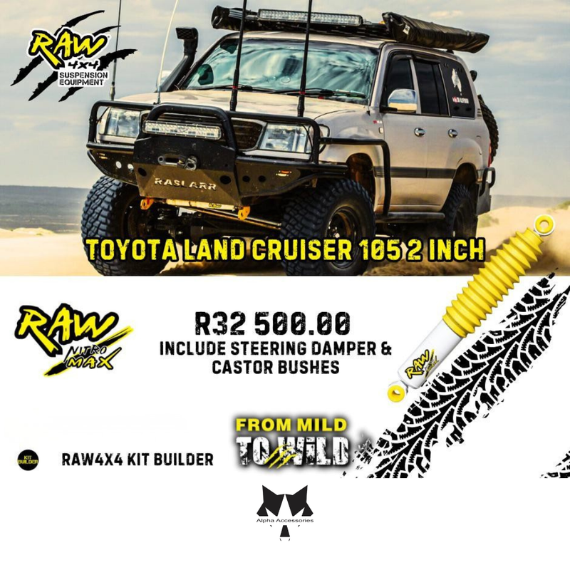 Raw4x4 | Toyota Land Cruiser 105 1998+ Suspension Upgrade