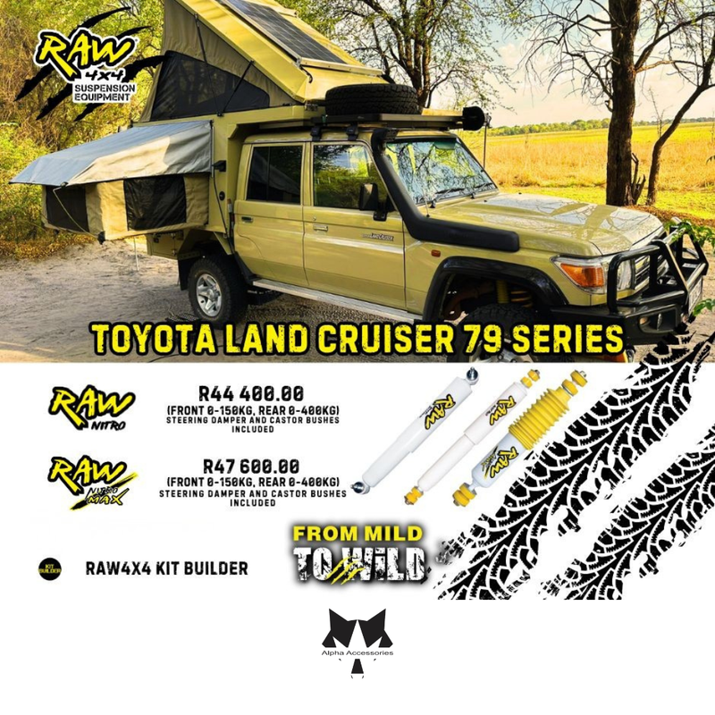 Raw4x4 | Toyota Land Cruiser 79 Series Suspension Upgrade