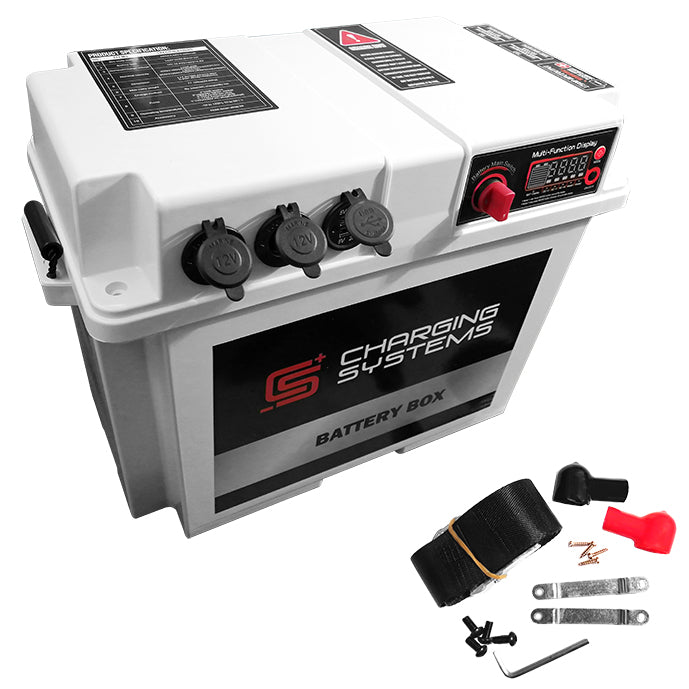 DC Battery Box with 1000W Pure Sine Wave Inverter built-in