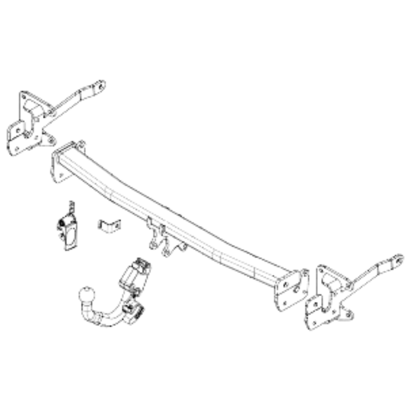 Brink | Volkswagen Caddy V 2022+ Detachable Towbar