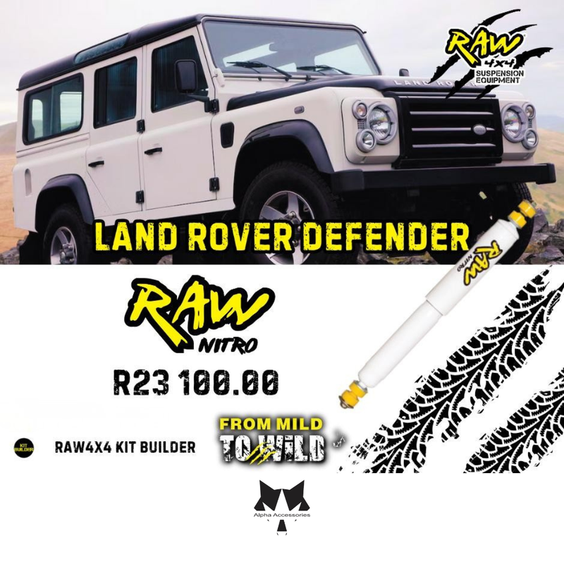 Raw4x4 | Land Rover Defender Suspension Upgrade