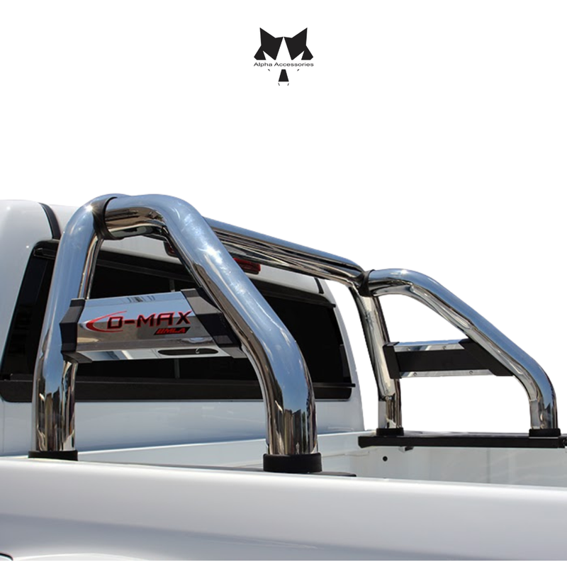 Maxe | Isuzu D-Max & KB Gen 6 Stainless Steel Sports Bar with MLA design Side Tubes