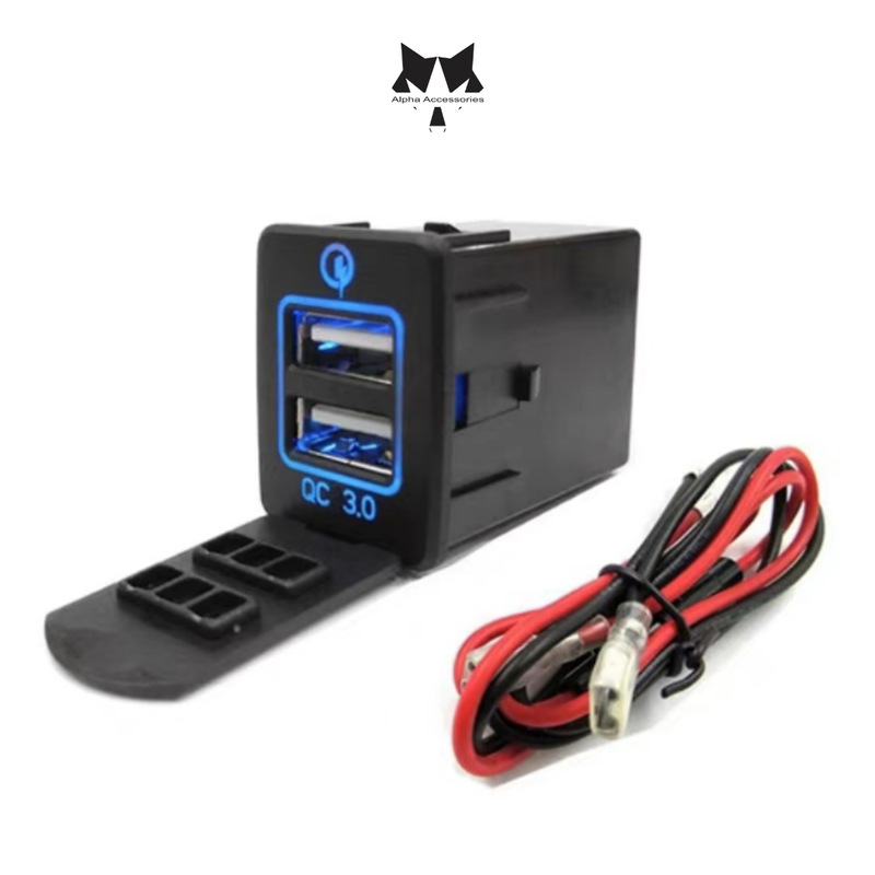 Lumeno | Dual QC3 Charger