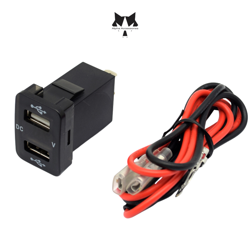 Lumeno | Dual QC3 USB Charger with Volt Meter