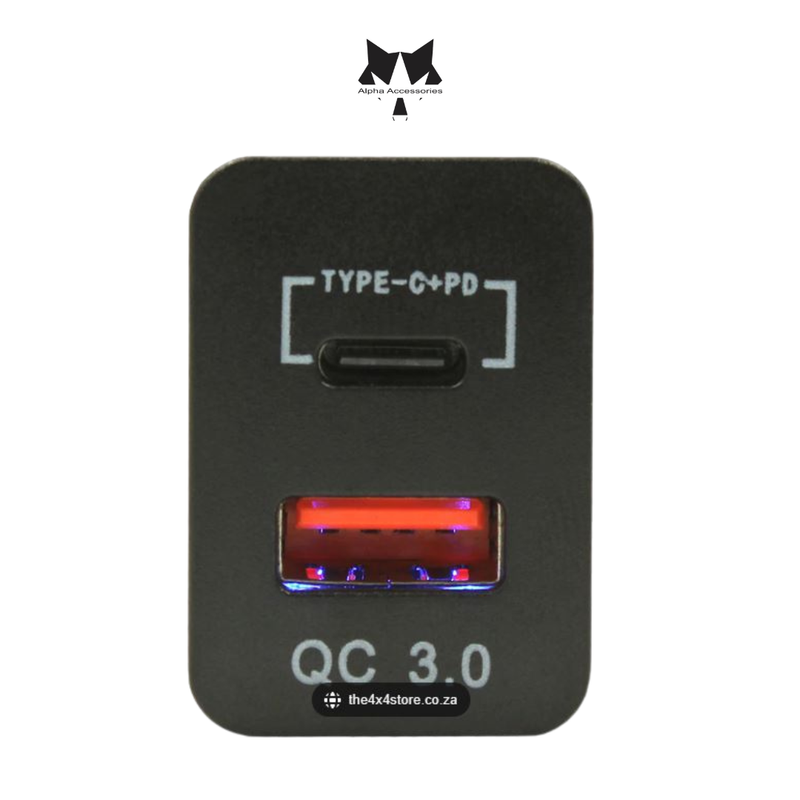 Lumeno | QC3 & C-Type Charger