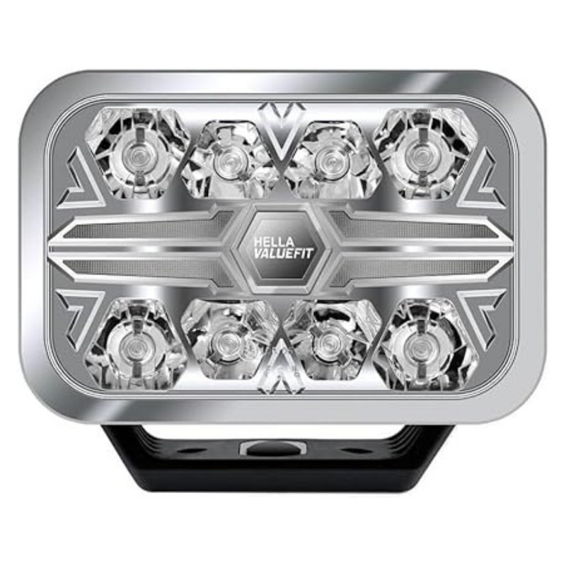Hella | Valuefit Blade Rectangular 9'' Chrome single