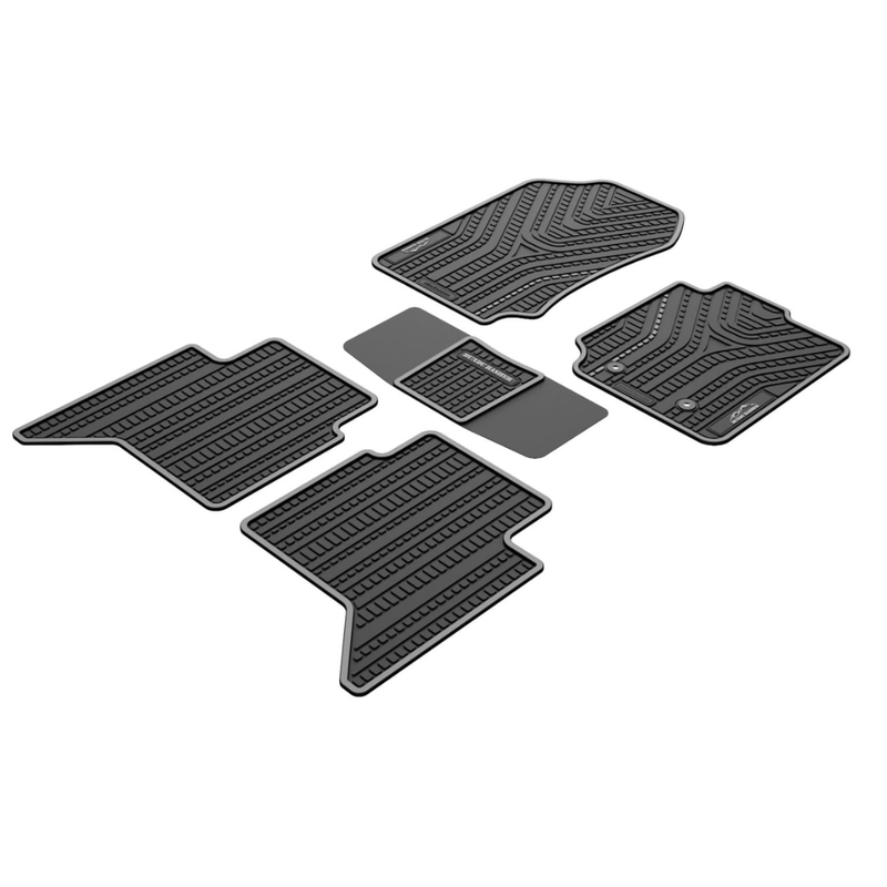 Ford Wildtrak Bundu Basher Interior Rubber Mats