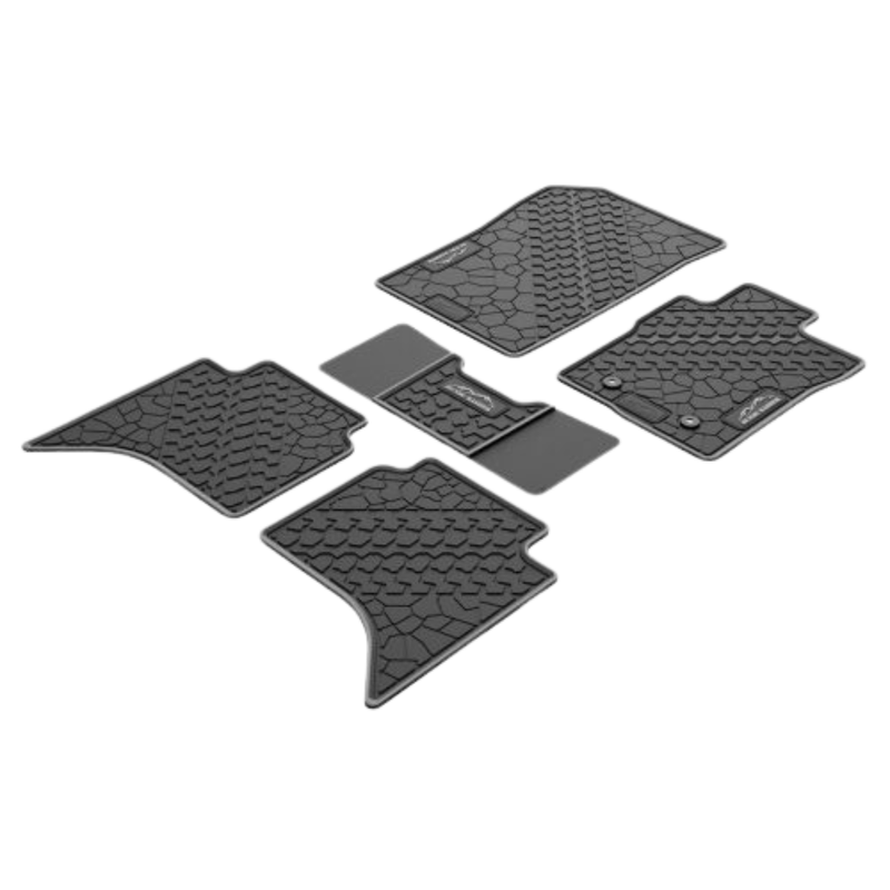 Next Gen Wildtrak Bundu Basher Interior Rubber Mats