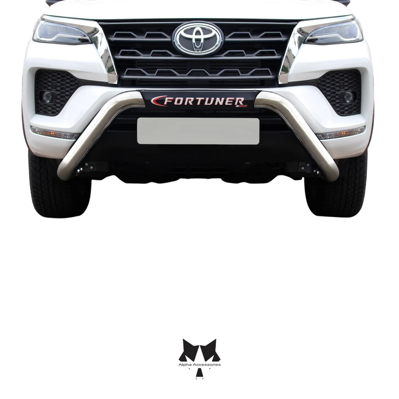 Maxe | Toyota Fortuner GD6 2020+ Stainless Steel Nudge Bar