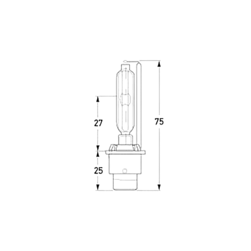 Hella | D2S HID Bulb 6000K