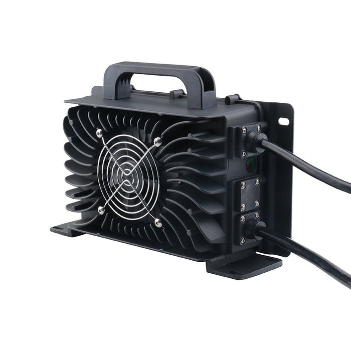 Waterproof Deep Cycle Golf Cart Charger 48V20A - no outlet connector