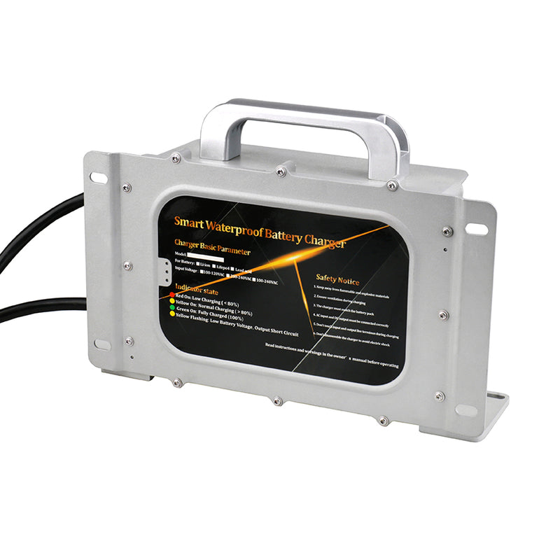 CS Waterproof LiFePO4 48V20A Golf Cart Charger - no oulet connector