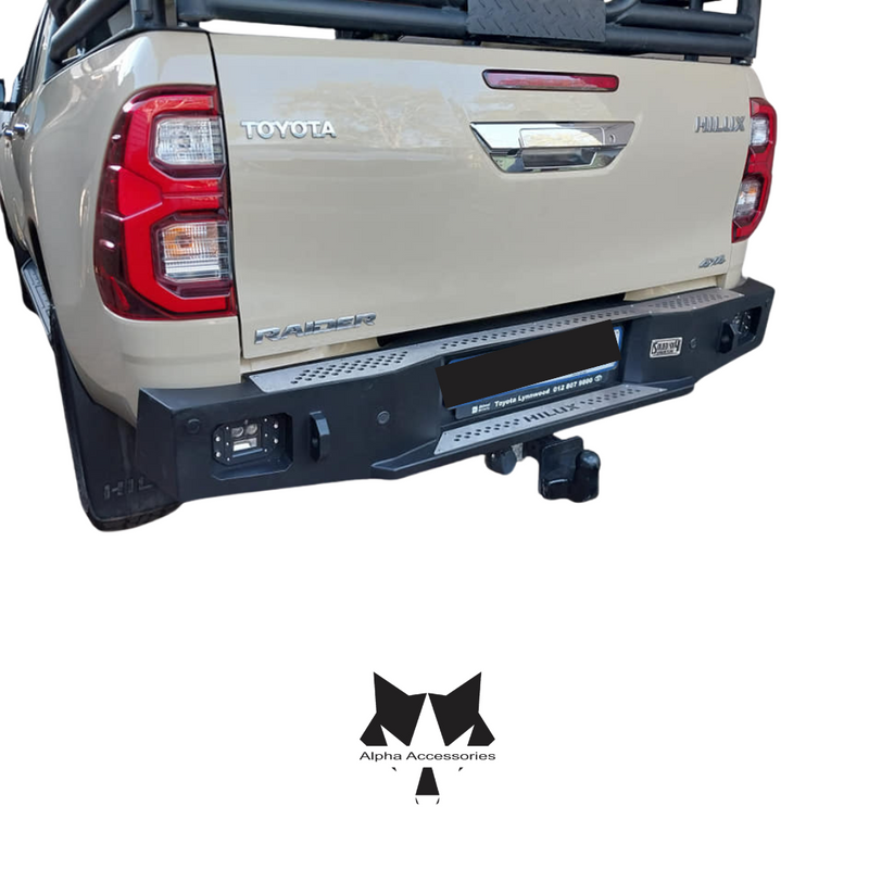 Solied | Toyota Hilux GD6 Rear Bumper Replacement