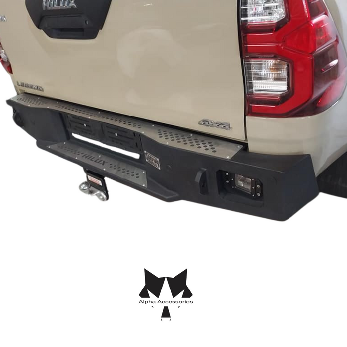 Solied | Toyota Hilux GD6 Rear Bumper Replacement