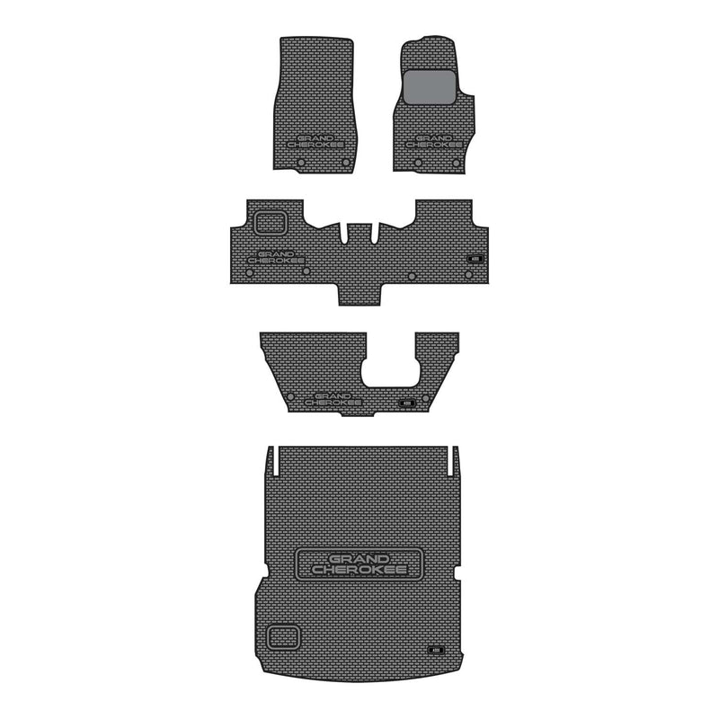 Addo | Jeep Grand Cherokee L Full Set - 3rd Row Mat Included