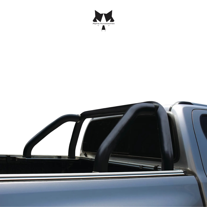 Maxe | MLA Toyota Hilux GD6 Black Stainelss Steel Fleet Sportsbar